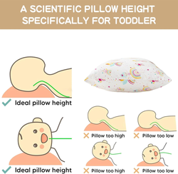 100% Cotton Printed Kids Sleeping Pillow