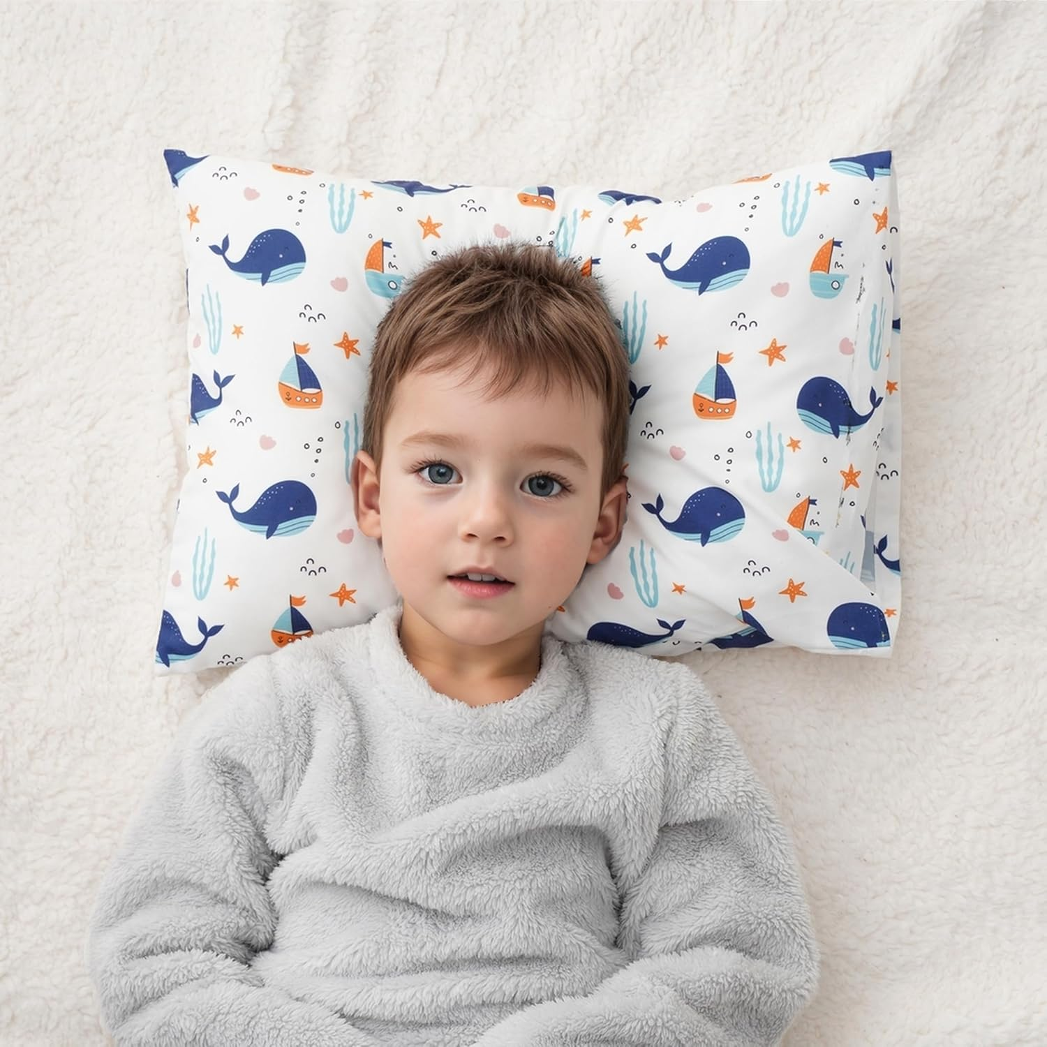 100% Cotton Printed Kids Sleeping Pillow