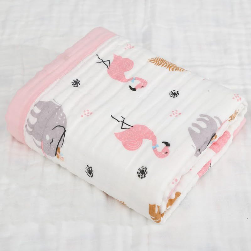 🔥Free Shipping🔥Soft Plain Fabric Swaddle Baby Blanket