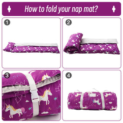 Removable Pillow Toddler Nap Mat